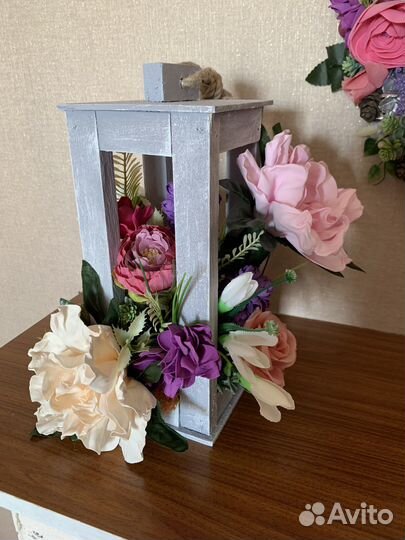 Цветочная композиция, декор для дома, букет