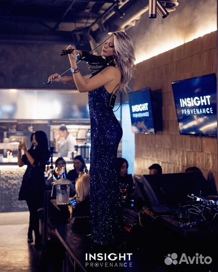 Скрипачка/певица