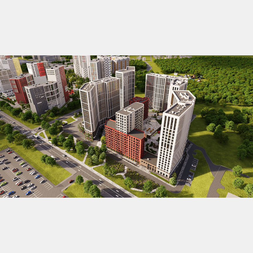 1-к. квартира, 32,8 м², 18/22 эт.