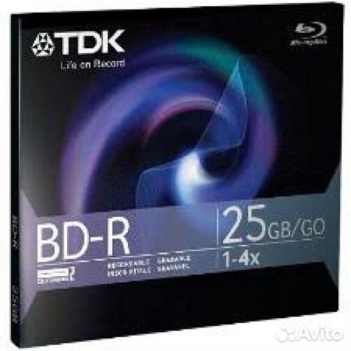 Диски blu-ray 25Gb BD-R новые