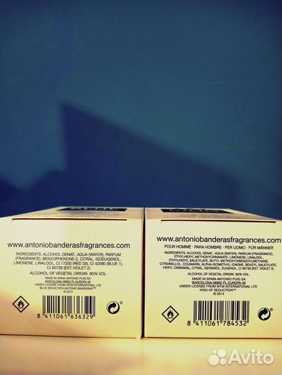 Мужская туалетная вода антонио бандерас