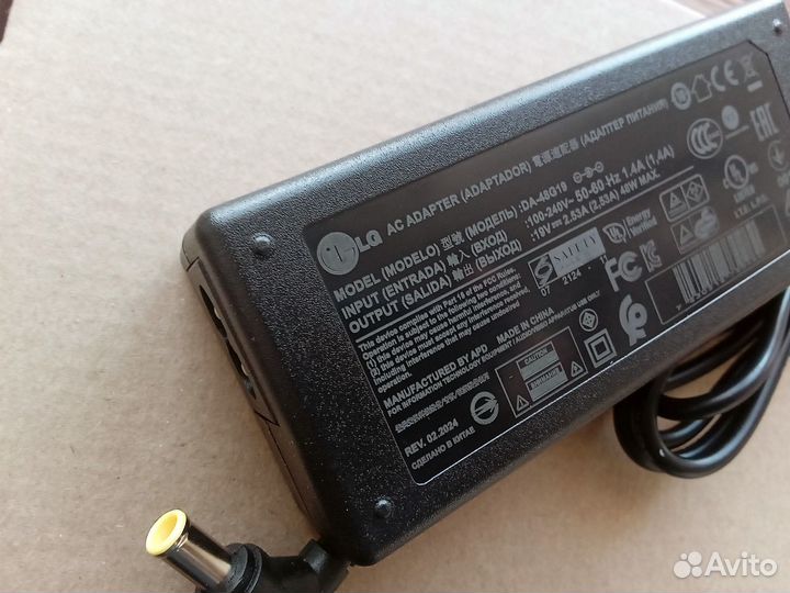 Адаптер питания LG 32LK519PLC, 32LK519B, 32LJ519U