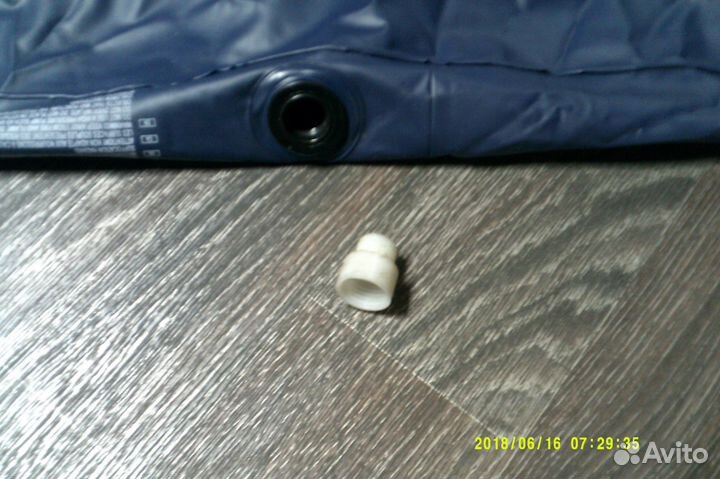 Переходник к надувному матрасу под клапан для лодк