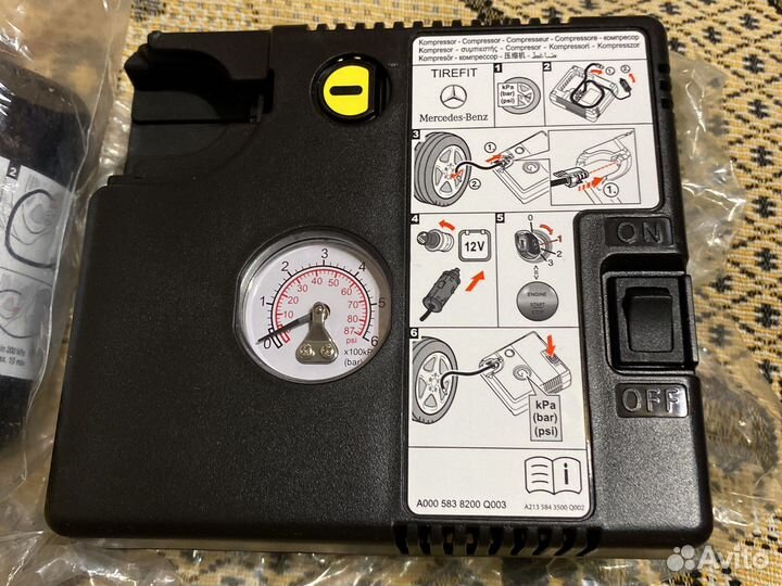 Компрессор шин Мерседес