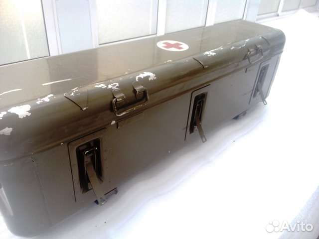 Ящик алюминиевый экспедиционный мед. кис-2, 115л