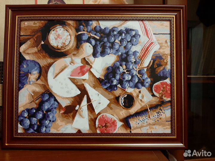 Продаю картину по номерам в раме