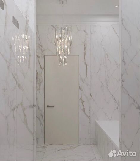 Скрытые двери под покраску