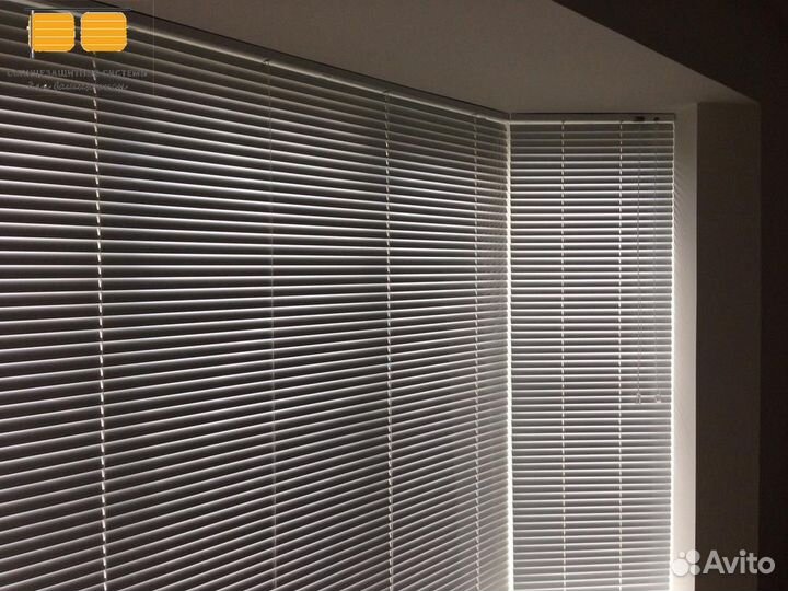Жалюзи горизонтальные алюминиевые