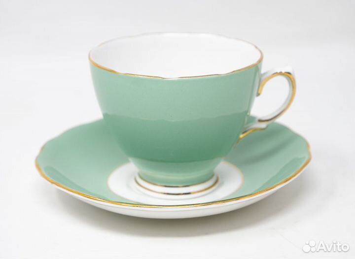 Чайная пара Колкло, шалфей, Англия