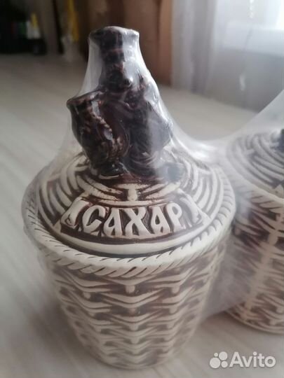 Набор банок для специй Скопинская керамика