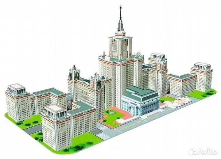 3D-пазл МГУ / Cubicfun 3Д пазл