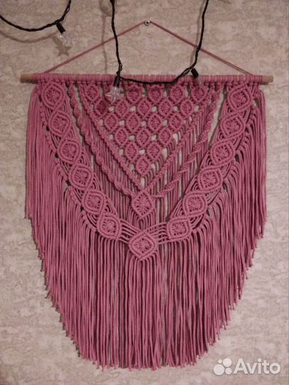 Настенное панно макраме