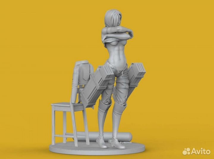 Микаса фигурка под покрас