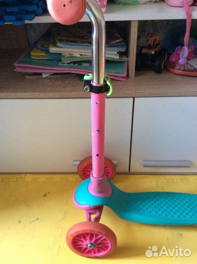 Самокат детский трехколесный складной