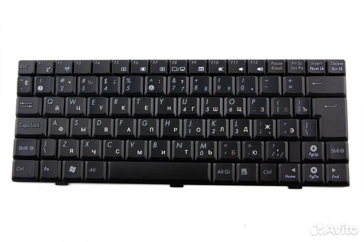 Клавиатура для Asus Eee PC 1000 1000H S101H Черна