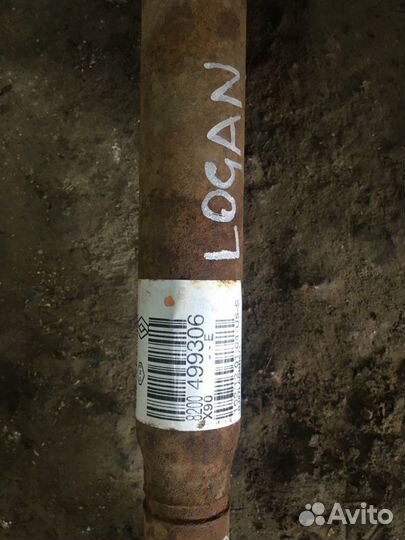 Привод правый Renault Logan LS1Y K4M 2012