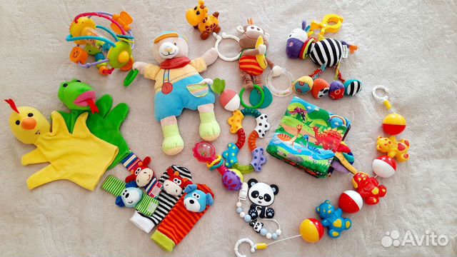 Развивающие игрушки от 0-2х
