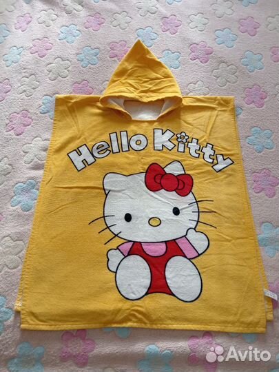 Полотенце пончо детское