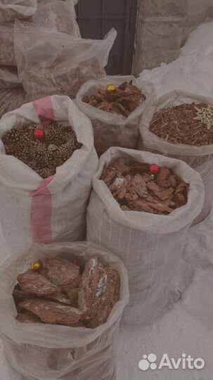 Мульча кора Лиственницы