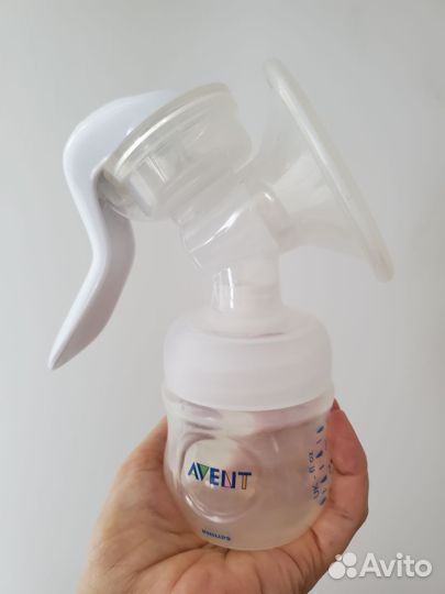 Молокоотсос avent ручной соска и бутылочка