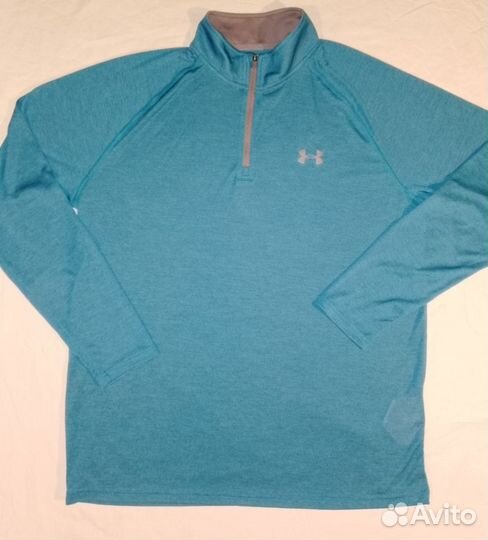 Лонгслив зип under armour heatgear оригинал