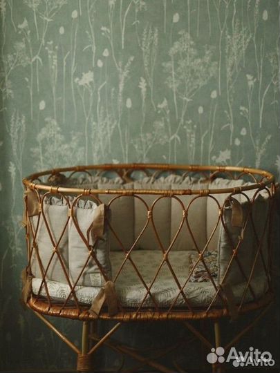 Люлька колыбель плетеная