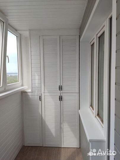 Обшивка балконов