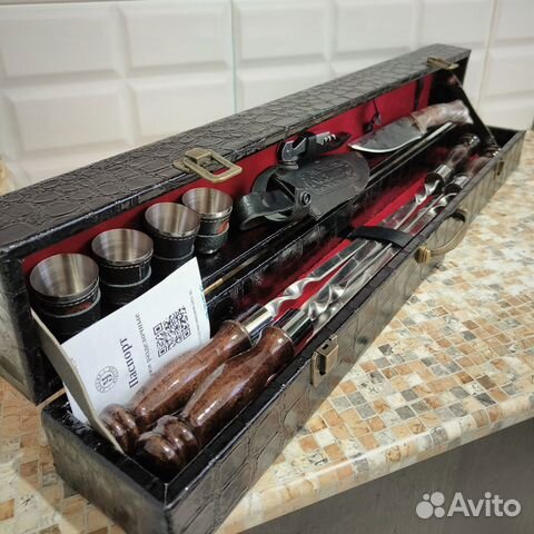 Подарочный шашлычный набор Кизляр