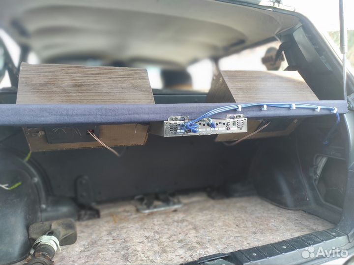 Колонки Radiotehnika S-30B и полка для нивы