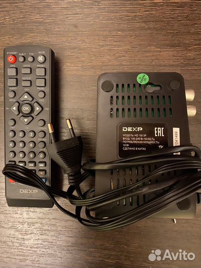 Приставка для цифрового тв dexp hd 1813p
