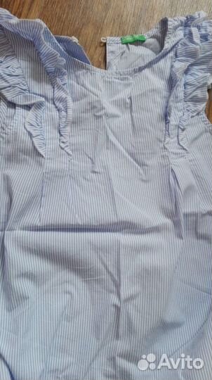 Блузки benetton на девочку