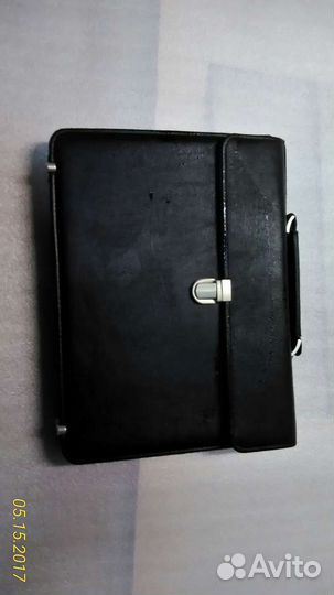 Мужской кожаный портфель новый