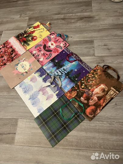 Большой пакет подарочный