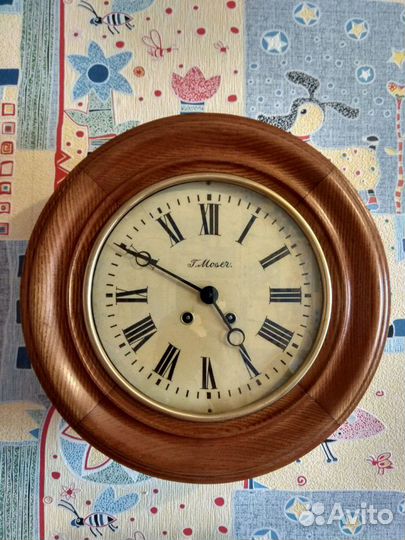 Часы настенные с боем Генрих Мозер