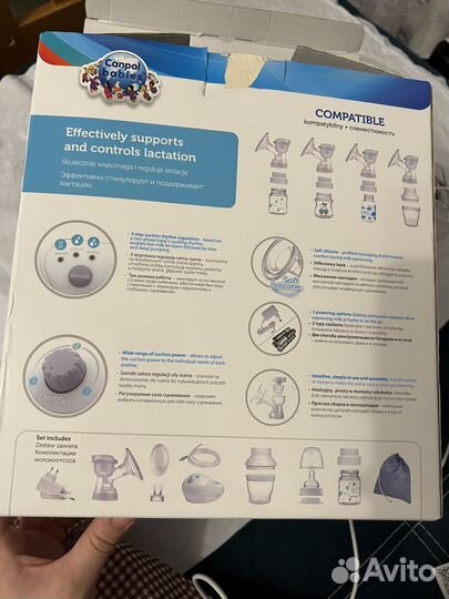 Молоотсос электрический (Canpol babies)