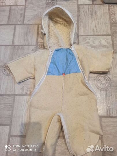 Осеннее зимний комбинезон