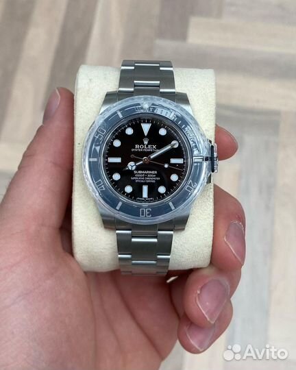 Rolex Submariner Black часы механика шаейцарские