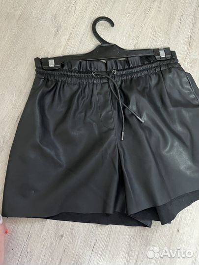 Кожаные шорты 46 Zolla (новые)