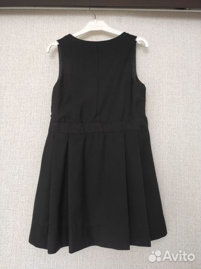 Школьный сарафан orby чёрный 128