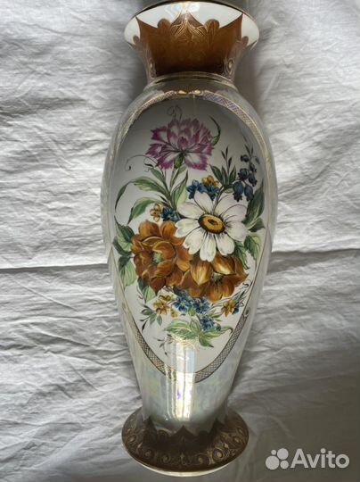 Ваза редкая ручной работы Фабрика Брынцалова