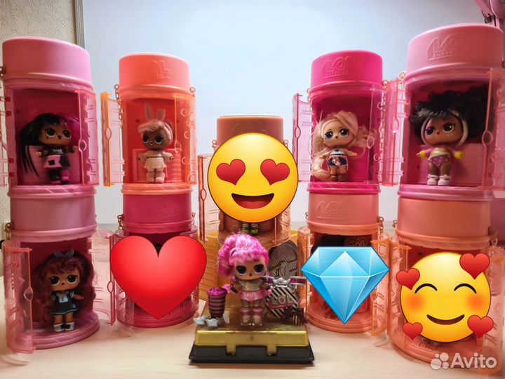 Куклы L.O.L. с волосами