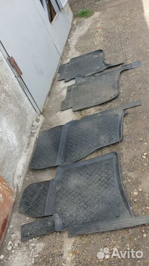 Коврики резиновые 4шт