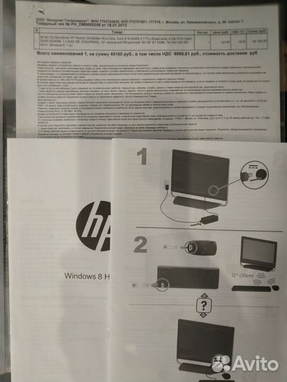 Моноблок hp Envy TouchSmart 23-d008er All-in-one