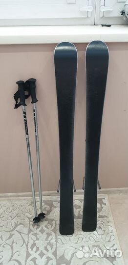 Горные лыжи и ботинки детские