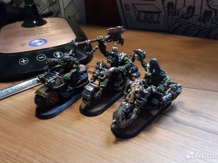 Warhammer 40000 orks bikers