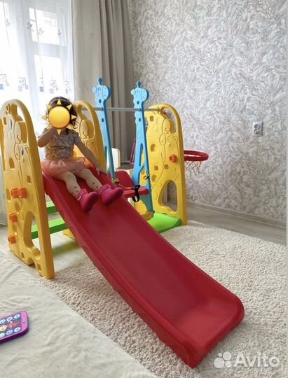 Горка + качели Perfetto Sport 