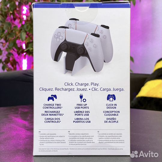 Sony DualSense зарядная станция PS5 (Новая)