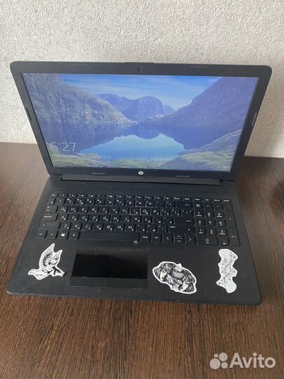 Ноутбук hp laptop 15-da0