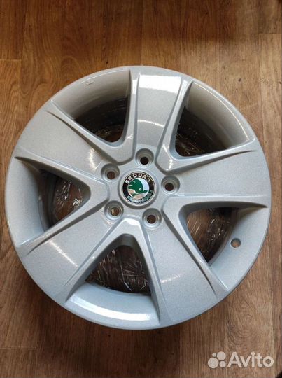 Литые диски r16 5х112 1Z0601025T 7ZS