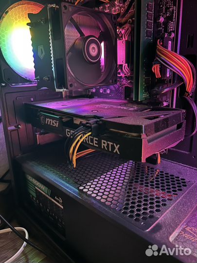 Видеокарта rtx 3060ti msi